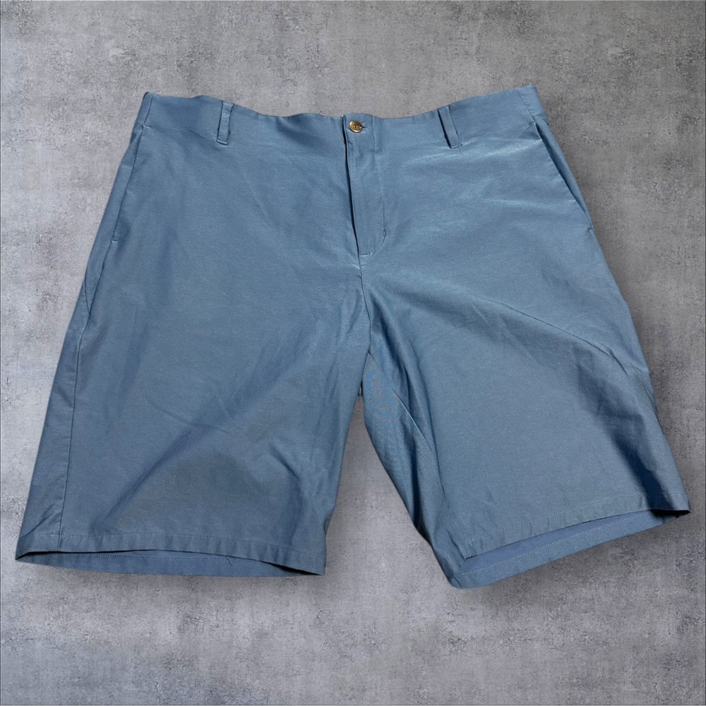 Adidas Shorts Mens 40 Waist Blue Active Lightweight Performance‎ Golf Casual